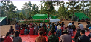 campamento en Myanmar